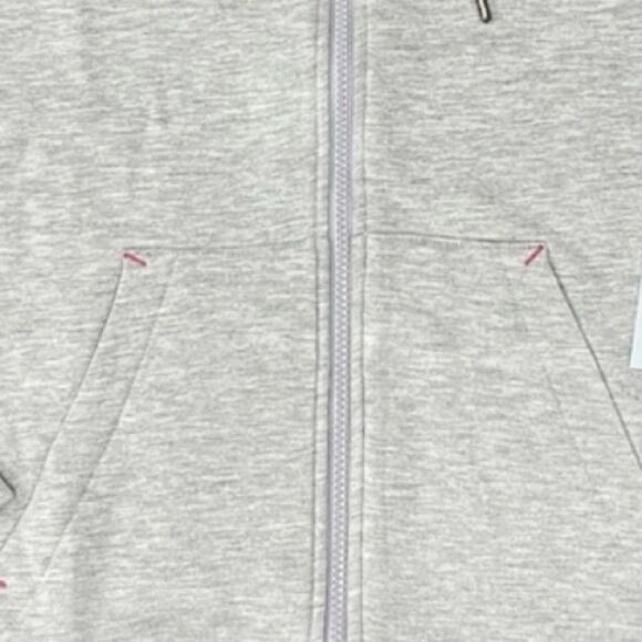 Johnny Was Calme Zip Hoodie Size Large Gray NWT - Picture 6 of 7